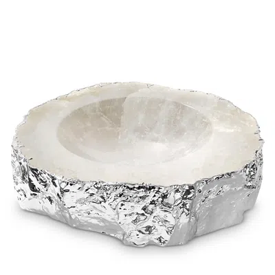ANNA NEW YORK ANNA NEW YORK CASCA BOWL, CRYSTAL & SILVER