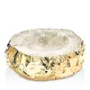 Anna New York Cascita 24k Goldplated Crystal Bowl In Gold