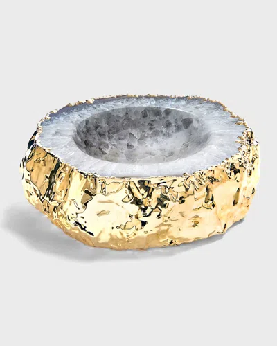 ANNA NEW YORK CASCITA BOWL, NATURAL GOLD