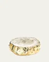 Anna New York Cascita Crystal & Gold Bowl