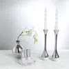 Anna New York Coluna Dual Salt & Pepper Shaker Set In White And Silver