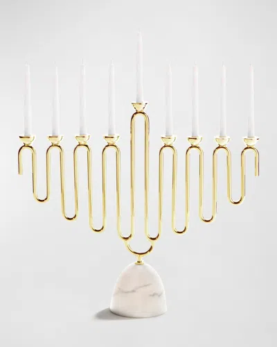 Anna New York Coluna Menorah In Gold