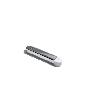 Anna New York Coluna Mezuzah In White,silver