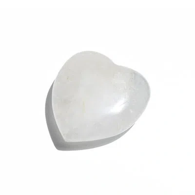 Anna New York Cuore Handmade Abstract Crystal In White