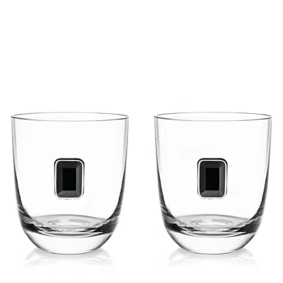 ANNA NEW YORK ANNA NEW YORK DOUBLE OLD-FASHIONED GLASSES, SET OF 2