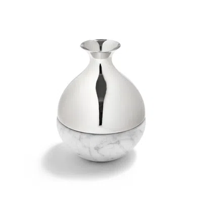 Anna New York Dual Bud Vase In Gray