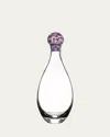 Anna New York Elevo Crystal & Cape Amethyst Decanter In Amethyst
