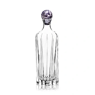 Anna New York Elevo Gemstone Decanter In Clear