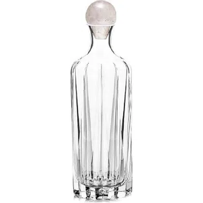 Anna New York Elevo Liquor Decanter In Smoke Agate
