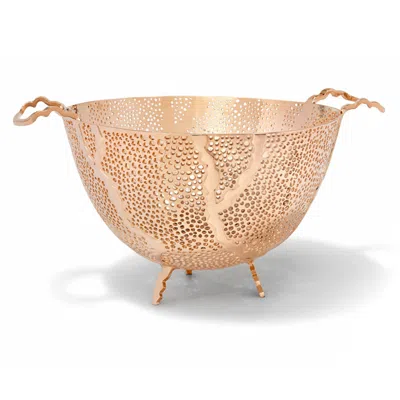 Anna New York Espera Fruit Bowl Rose Gold - Original Msrp $850