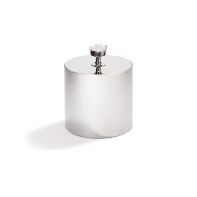 Anna New York Hospitality Stainless Steel Ice Bucket In Silver