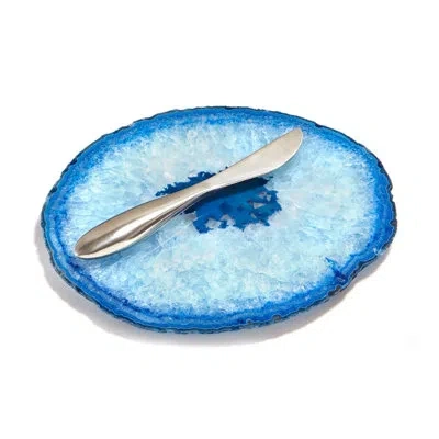 Anna New York Ita 6" Bread And Butter Plate In Blue