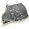Anna New York Kiva Emerald Stone Platter In Green And Gold