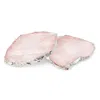 Anna New York Kivita Set Of 2 Rose Quartz Coasters