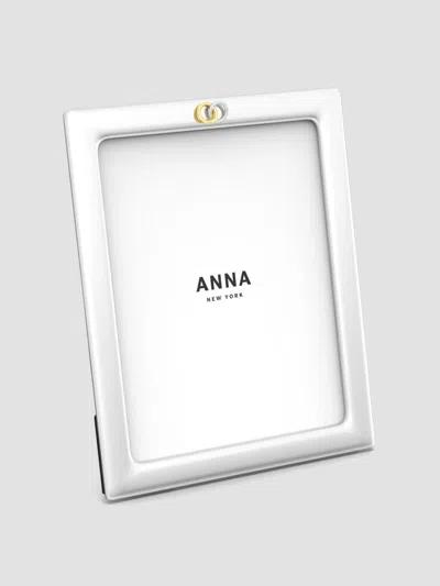 Anna New York Ring Stainless Steel & Brass 8" X 10" Photo Frame In Multi