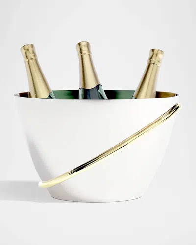 Anna New York Ring Stainless Steel Champagne Bucket In Gold