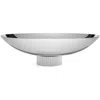 Anna New York Striations Fruit Bowl In Silver