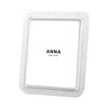 Anna New York Striations Picture Frame, 8 X 10 In Silver