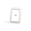 Anna New York Striations Picture Frame In Silver