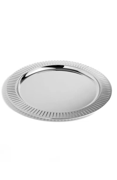 ANNA NEW YORK ANNA NEW YORK STRIATIONS ROUND SERVING TRAY