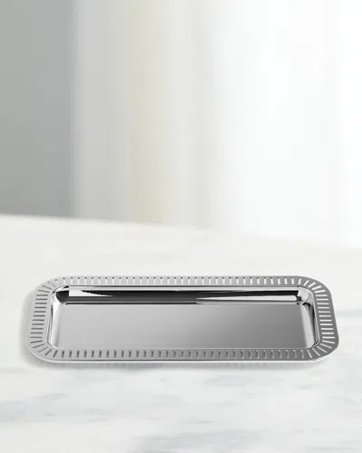 ANNA NEW YORK STRIATIONS SMALL RECTANGLE SERVING TRAY, 13.75"