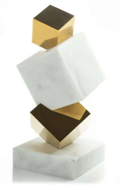 Anna New York Torre Objet D'art In White Gold