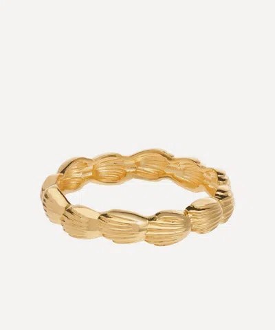 Anna + Nina 14ct Gold-plated Madeleine Ring