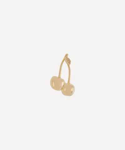 Anna + Nina 9ct Gold French Cherries Necklace Charm