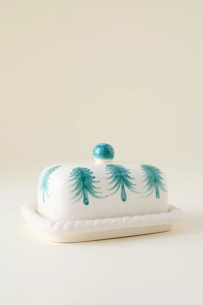 Anna + Nina Christmas Forest Butter Dish