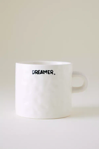 Anna + Nina Dreamer Mug In White