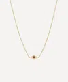 Anna + Nina Gold-plated Lucky Heart Necklace In Gold