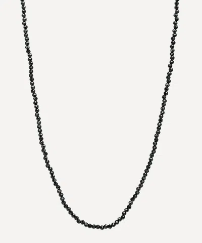 Anna + Nina Gold-plated Black Onyx Gemstone Necklace