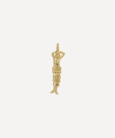 Anna + Nina Gold-plated Mermaid Charm