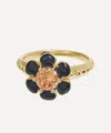 Anna + Nina Gold-plated Pixie Garden Ring In Gold