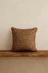 Anna + Nina Leopard Print Cushion