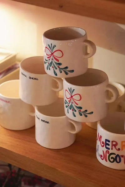 Anna + Nina Mistletoe Mug