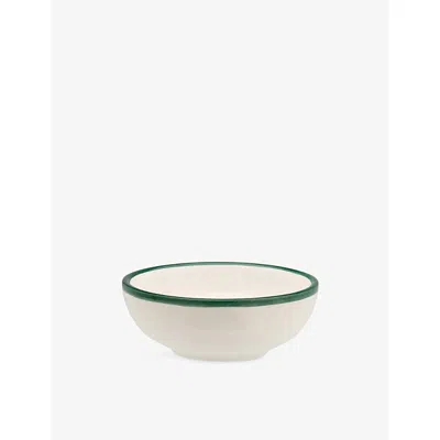 Anna + Nina Multi Peperoncino Earthenware Tapas Bowl 10.5cm In Green