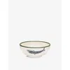 Anna + Nina Multicoloured Sardine Tapas Earthenware Bowl In Multicoloured