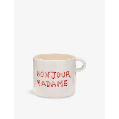Anna + Nina Red Madame Earthenware Mug