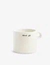 Anna + Nina Shut Up Ceramic Mug 9cm