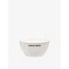 Anna + Nina Drama Queen Ceramic Bowl 14cm White In White