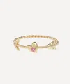 Anna + Nina X Liberty 14ct Gold Arrowed Heart Ring