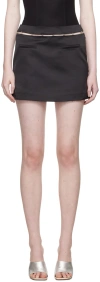 Anna October Black Sanna Miniskirt In Black