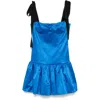 Anna October Patrice Dress In Blue
