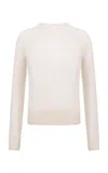 Anna October Ersilia Knit Alpaca Sweater In Ivory