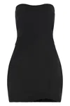 Anna October Strapless Fitted Dress Tube Silhouette In Black