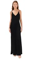Anna October Jules Maxi Dress Black In Black