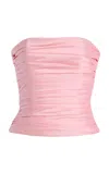 Anna October Lenora Corset Top In Pink