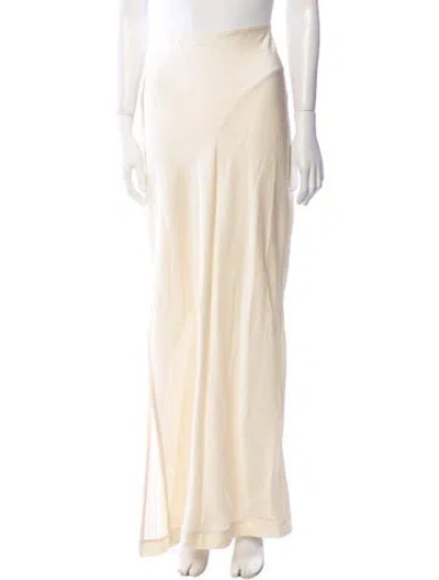 Pre-owned Anna October Long Skirt W/ Tags In Neutral