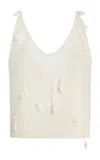 Anna October Lula Top In White